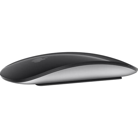 The black Apple Magic Mouse: a stylish and functional accessory